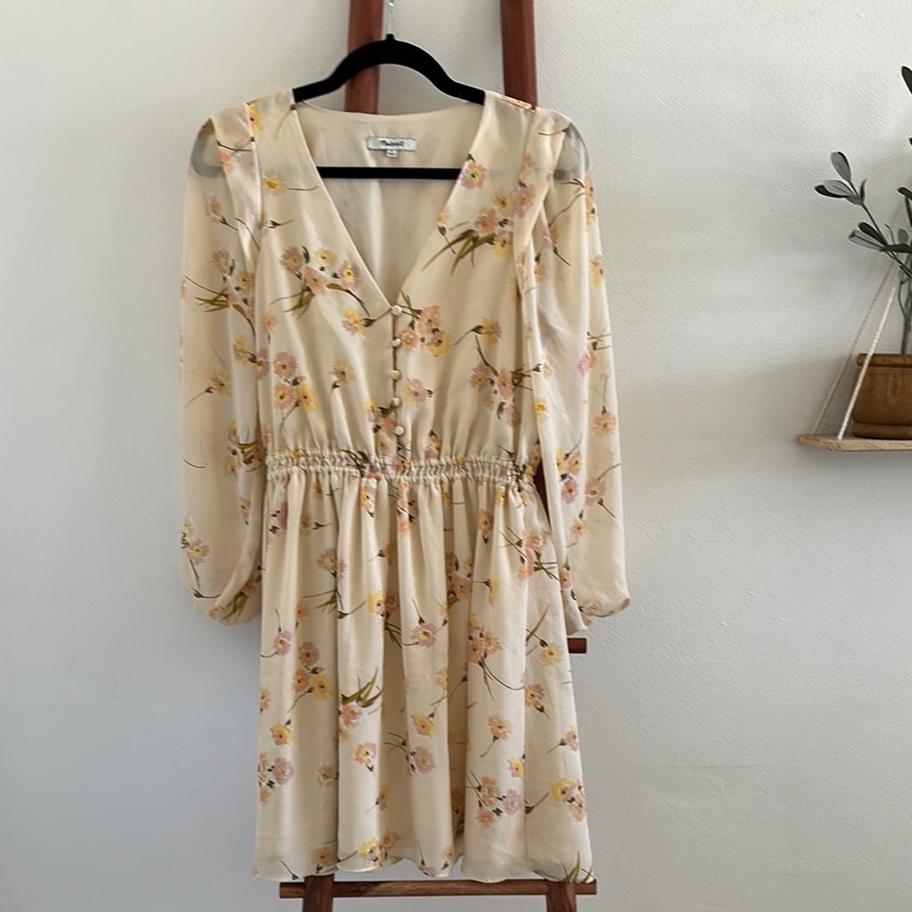 Madewell Cate Floral Print dress